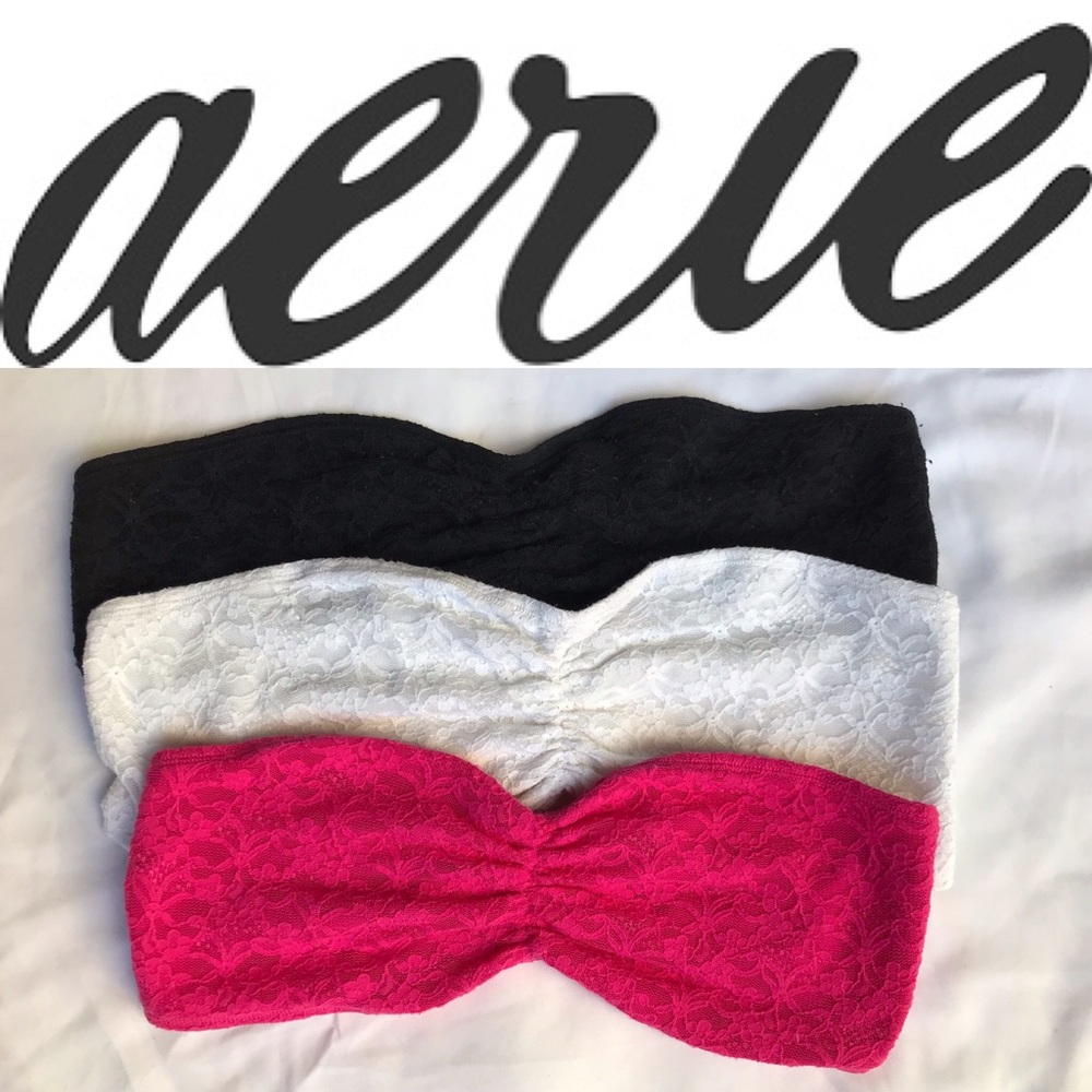 Aerie Lace Bandeau Bundle